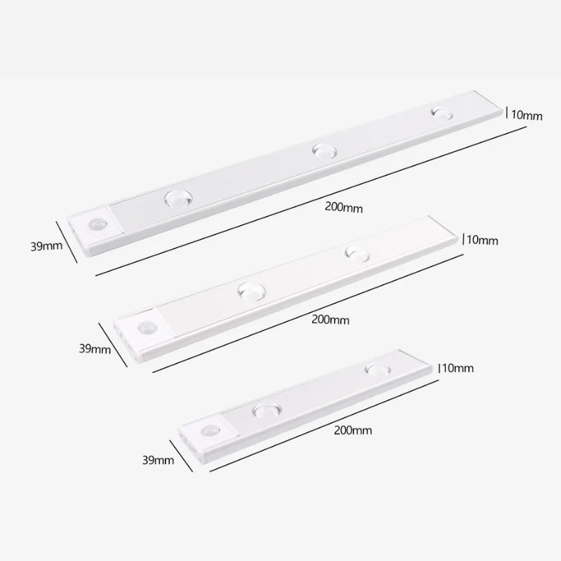 Luz Led Ambiente Com Sensor de Movimento